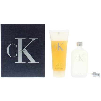 Мужская туалетная вода Calvin Klein CK One Gift Set 50ml Eau De Toilette + 100ml Body Wash
Мужская туалетная вода Calvin Klein CK One Gift Set 50ml Eau De Toilette + 100ml Body Wash