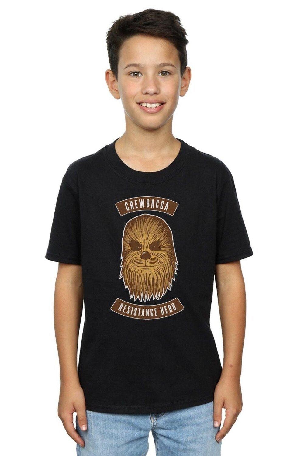 Футболка «Звездные войны: Скайуокер. Восхождение Чубакки», герой сопротивления Star Wars, черный
Футболка «Звездные войны: Скайуокер. Восхождение Чубакки», герой сопротивления Star Wars, черный