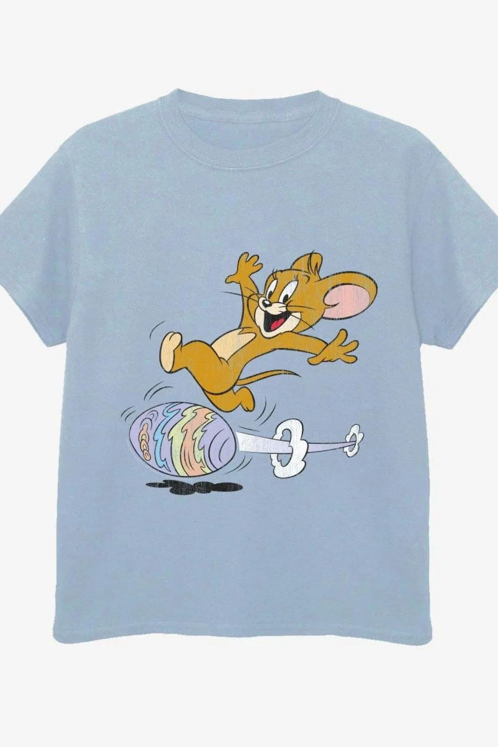 Хлопковая футболка Egg Run Tom & Jerry, синий
Хлопковая футболка Egg Run Tom & Jerry, синий