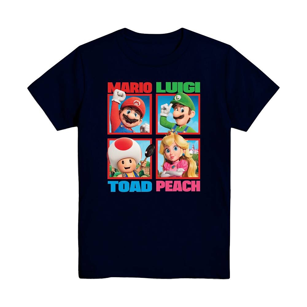 Футболка с рисунком Nintendo Mario, Luigi, Toad & Princess Peach для мальчиков 8–20 лет Licensed Character, темно-синий
Футболка с рисунком Nintendo Mario, Luigi, Toad & Princess Peach для мальчиков 8–20 лет Licensed Character, темно-синий