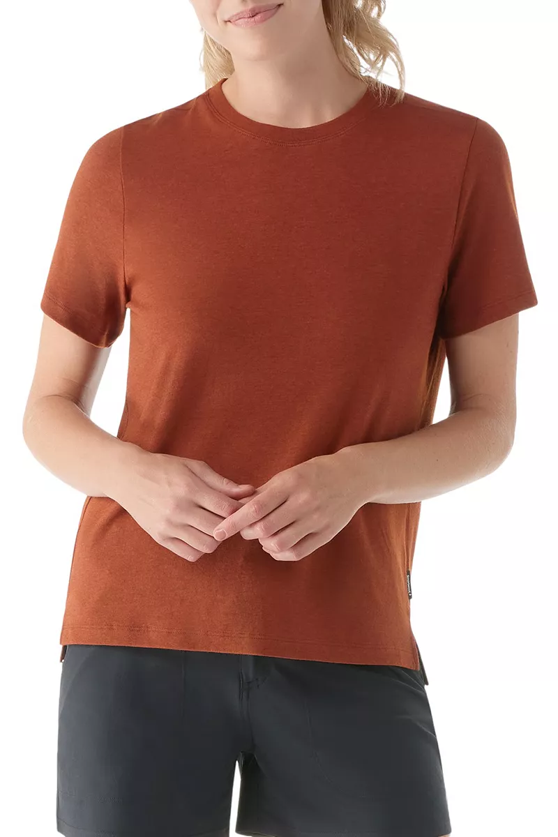 SmartWool Женская футболка Perfect Crew с короткими рукавами, цвет Pecan Brown
SmartWool Женская футболка Perfect Crew с короткими рукавами, цвет Pecan Brown