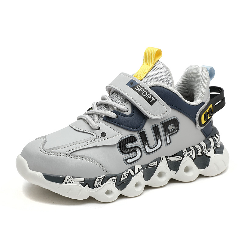 Противоскользящие и износостойкие дышащие низкие детские кроссовки для бега KUPE, серый
Противоскользящие и износостойкие дышащие низкие детские кроссовки для бега KUPE, серый