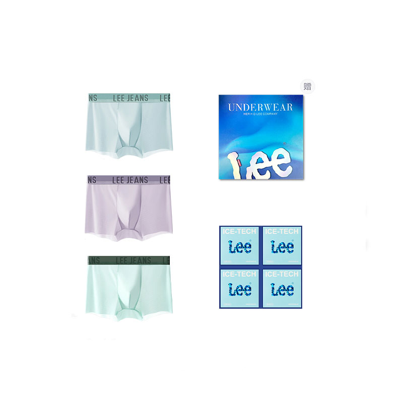 Lee Подарочный набор мужского белья 3 пары
Lee Подарочный набор мужского белья 3 пары