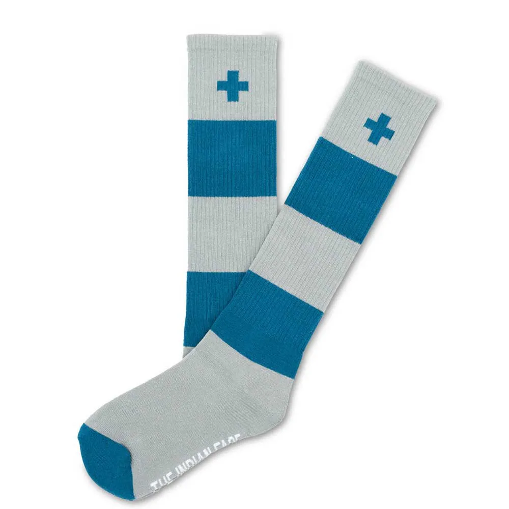 Носки The Indian Face Movement long, серый/синий
Носки The Indian Face Movement long, серый/синий