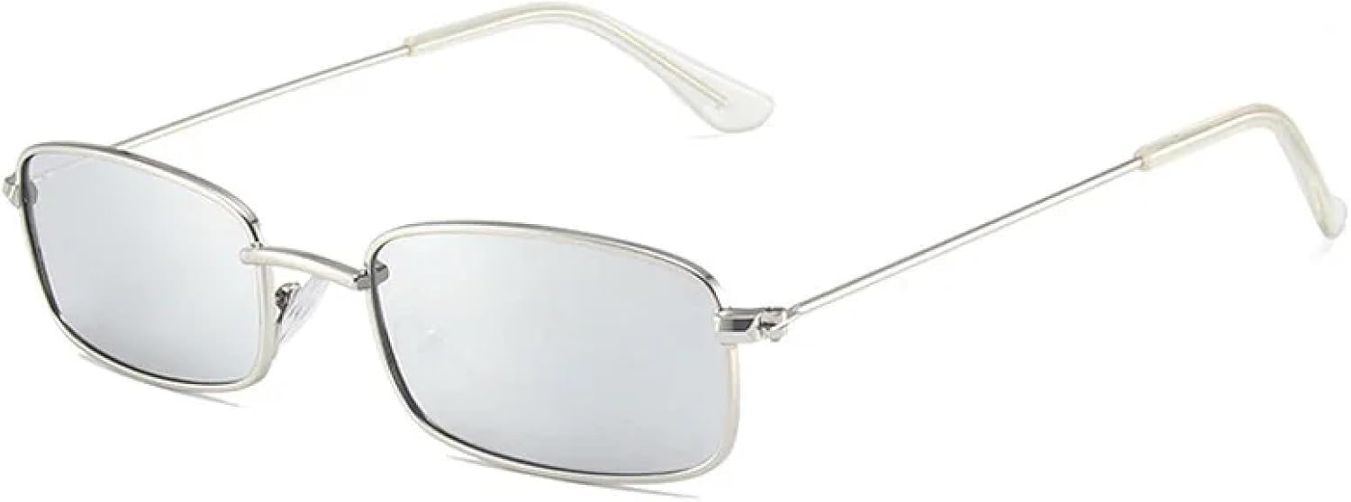 Классические мужские винтажные солнцезащитные очки в стиле ретро, прямоугольные панк-очки, женские солнцезащитные очки с защитой от УФ-излучения UV400 TKKTLLT, Silver-silver
Классические мужские винтажные солнцезащитные очки в стиле ретро, прямоугольные панк-очки, женские солнцезащитные очки с защитой от УФ-излучения UV400 TKKTLLT, Silver-silver