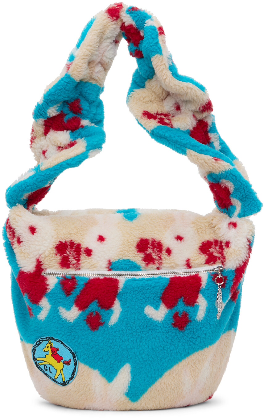 SSENSE Эксклюзивная детская флисовая сумка-кролик синего и бежевого цвета Chopova Lowena
SSENSE Эксклюзивная детская флисовая сумка-кролик синего и бежевого цвета Chopova Lowena