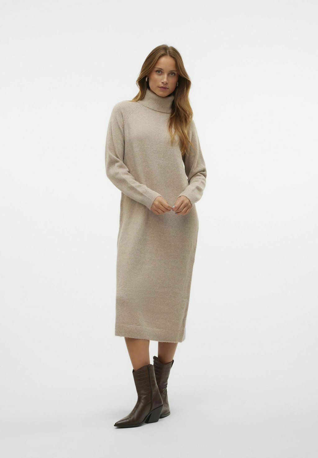 Платье-джемпер VMMARWA Vero Moda, бежевый
Платье-джемпер VMMARWA Vero Moda, бежевый