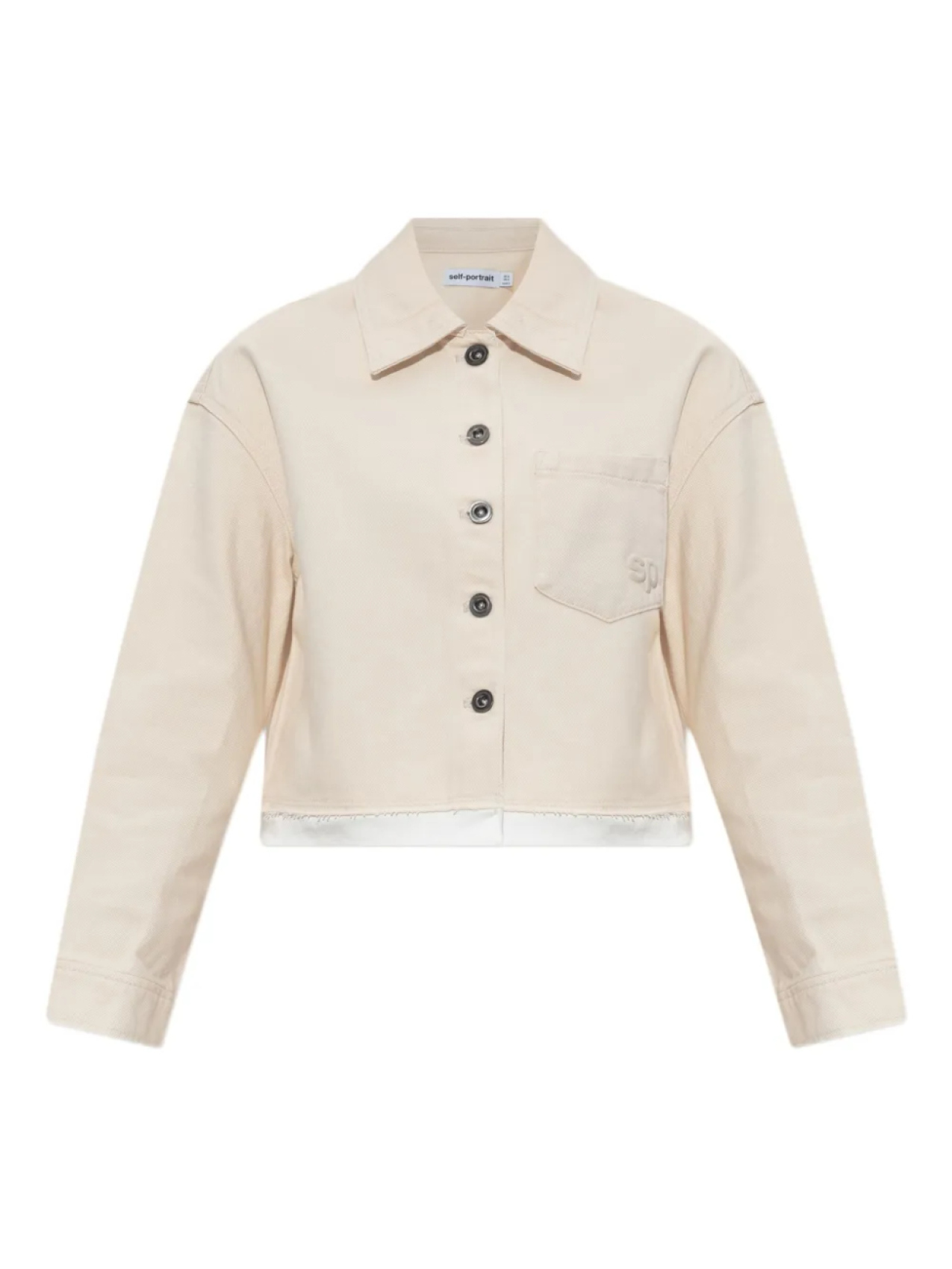 Куртка с тисненым логотипом Self-Portrait, нейтральный
Куртка с тисненым логотипом Self-Portrait, нейтральный