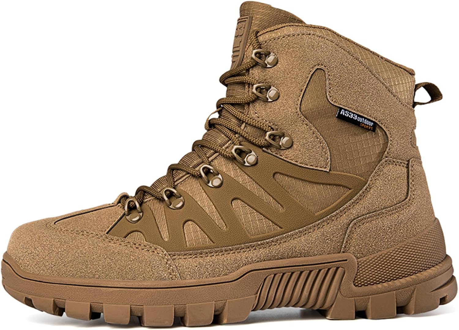 Мужские тактические ботинки на шнуровке для всех типов местности Tengfeifly, коричневый
Мужские тактические ботинки на шнуровке для всех типов местности Tengfeifly, коричневый