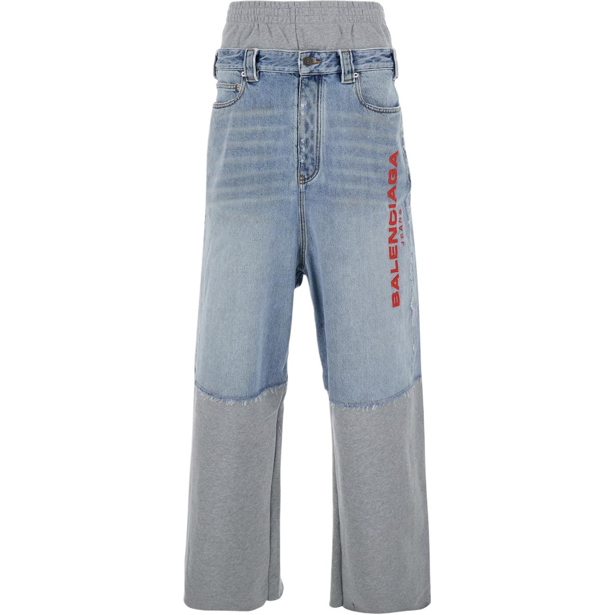 Утепленные брюки с эффектом потертости Balenciaga, синий
Утепленные брюки с эффектом потертости Balenciaga, синий