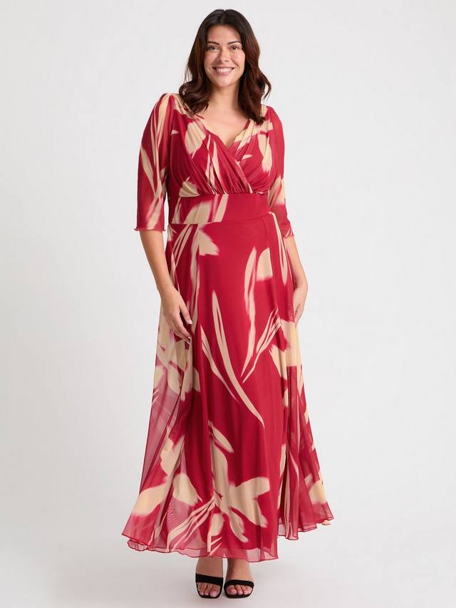 Платье-макси Verity Abstract Wrap Scarlett & Jo, Red/Cream
Платье-макси Verity Abstract Wrap Scarlett & Jo, Red/Cream