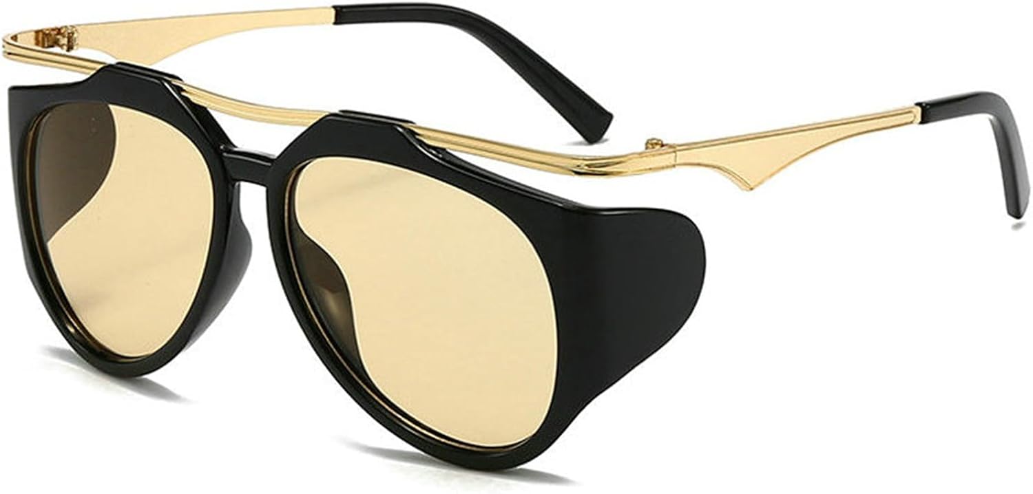 Willochra — большие солнцезащитные очки в стиле панк Y2K, круглые, женские, 2025 год, роскошные винтажные овальные солнцезащитные очки, женские очки-щитки, защита от ультрафиолета UV400, C3
Willochra — большие солнцезащитные очки в стиле панк Y2K, круглые, женские, 2025 год, роскошные винтажные овальные солнцезащитные очки, женские очки-щитки, защита от ультрафиолета UV400, C3