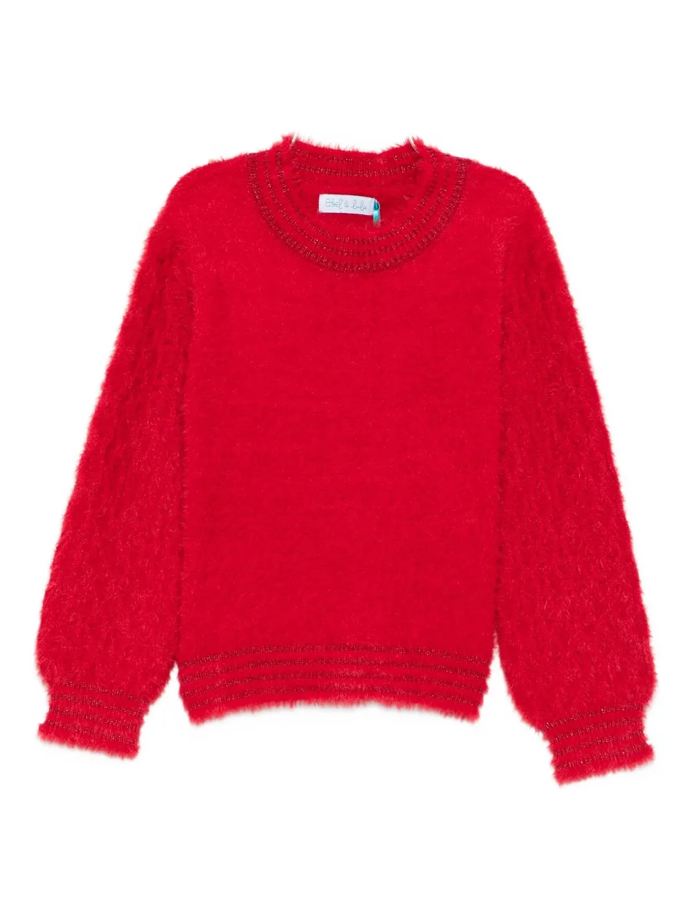 Свитер с рукавами-буфами Abel & Lula, красный
Свитер с рукавами-буфами Abel & Lula, красный