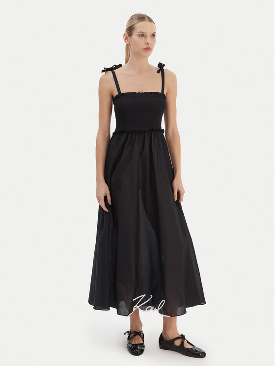 Летнее платье regular fit A2W46009 Karl Lagerfeld, черный
Летнее платье regular fit A2W46009 Karl Lagerfeld, черный