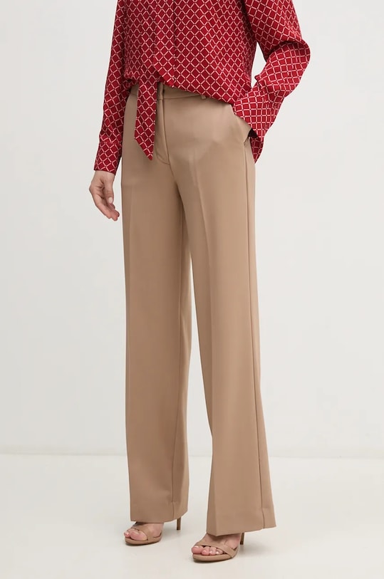 Брюки с добавлением шерсти Calvin Klein, коричневый
Брюки с добавлением шерсти Calvin Klein, коричневый