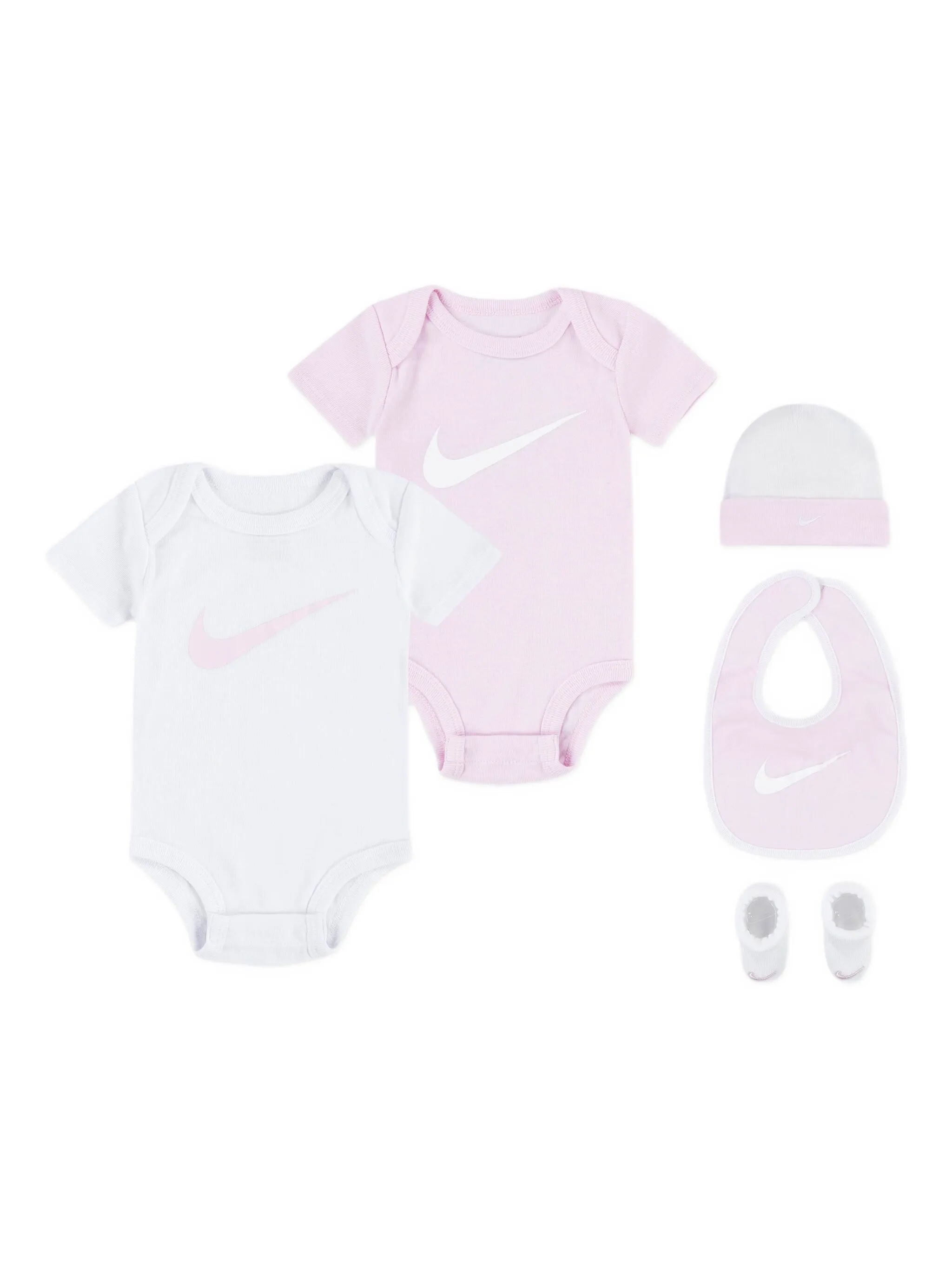 Комплект боди с логотипом Swoosh Nike Kids, розовый
Комплект боди с логотипом Swoosh Nike Kids, розовый