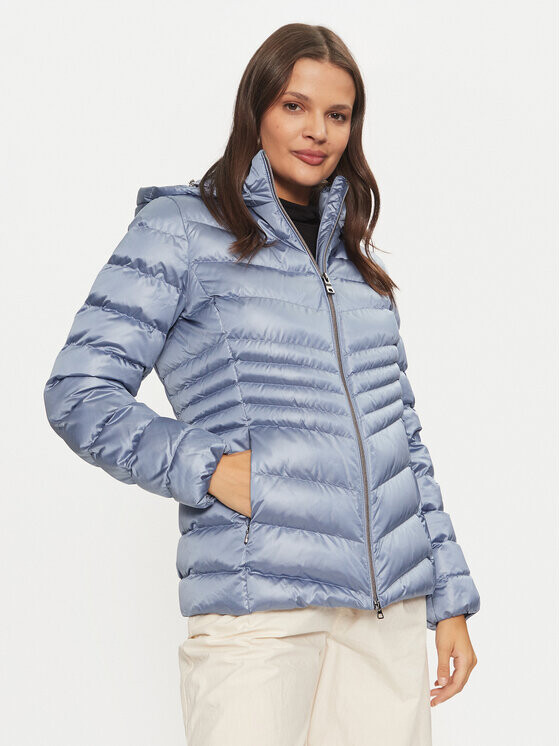 Пуховик стандартного кроя Geox, синий
Пуховик стандартного кроя Geox, синий