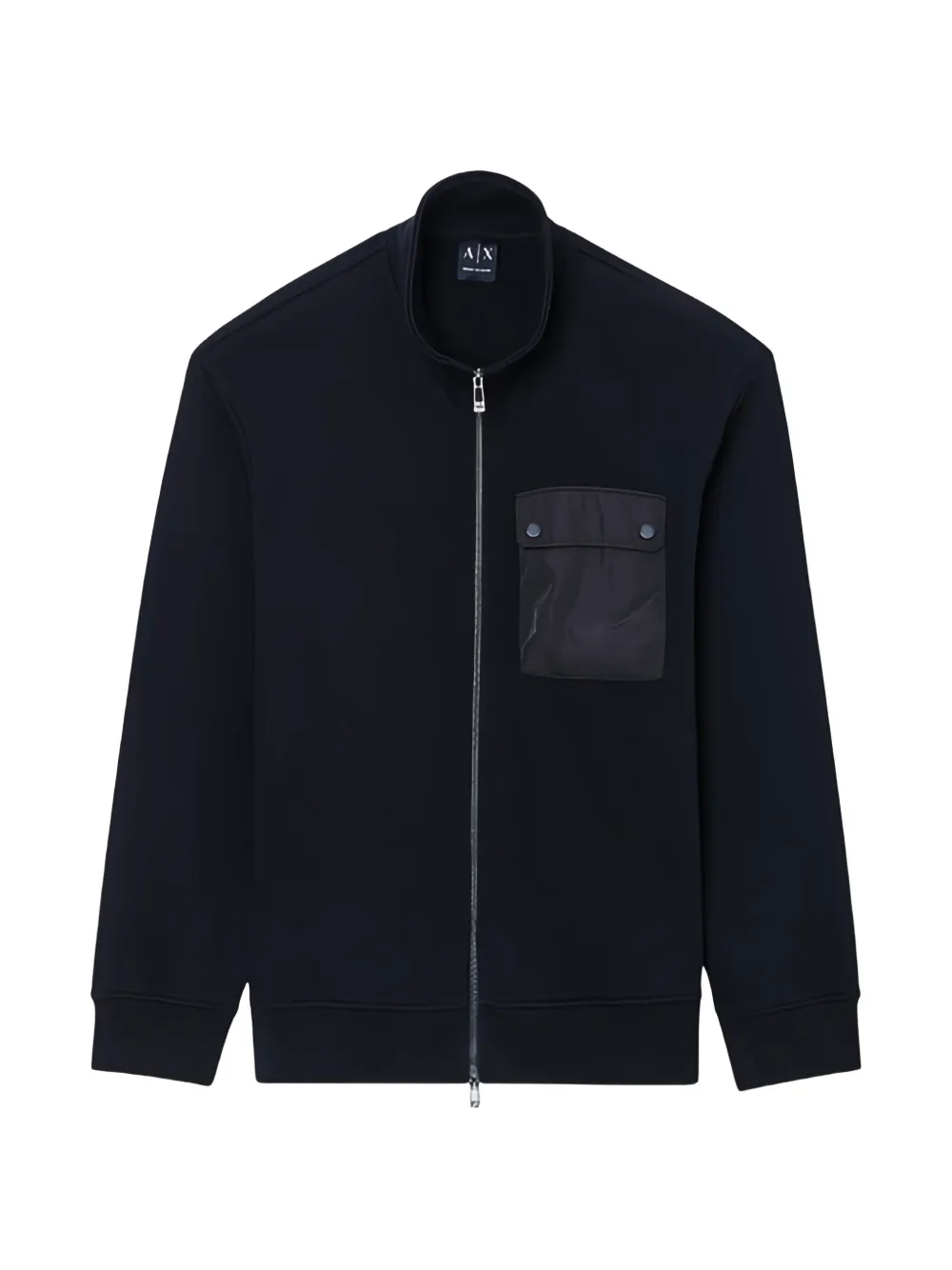Свитшот с карманом на молнии Armani Exchange, черный
Свитшот с карманом на молнии Armani Exchange, черный