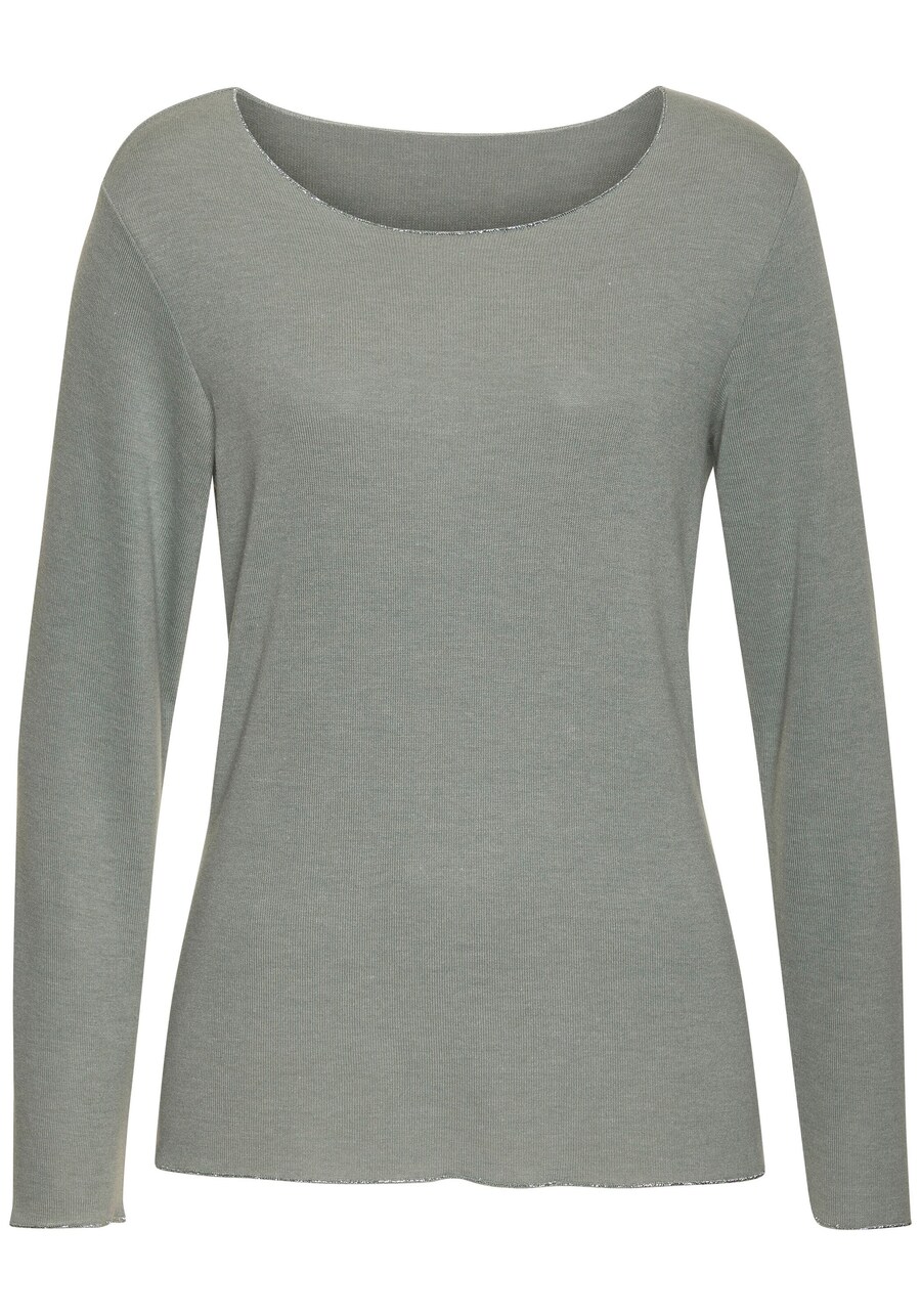 Рубашка LASCANA, зеленый
Рубашка LASCANA, зеленый