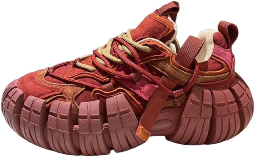 Мужские кроссовки Lexamen с массивным каблуком однотонного цвета, на высокой платформе, шнуровке, повседневные стильные кроссовки, красный
Мужские кроссовки Lexamen с массивным каблуком однотонного цвета, на высокой платформе, шнуровке, повседневные стильные кроссовки, красный