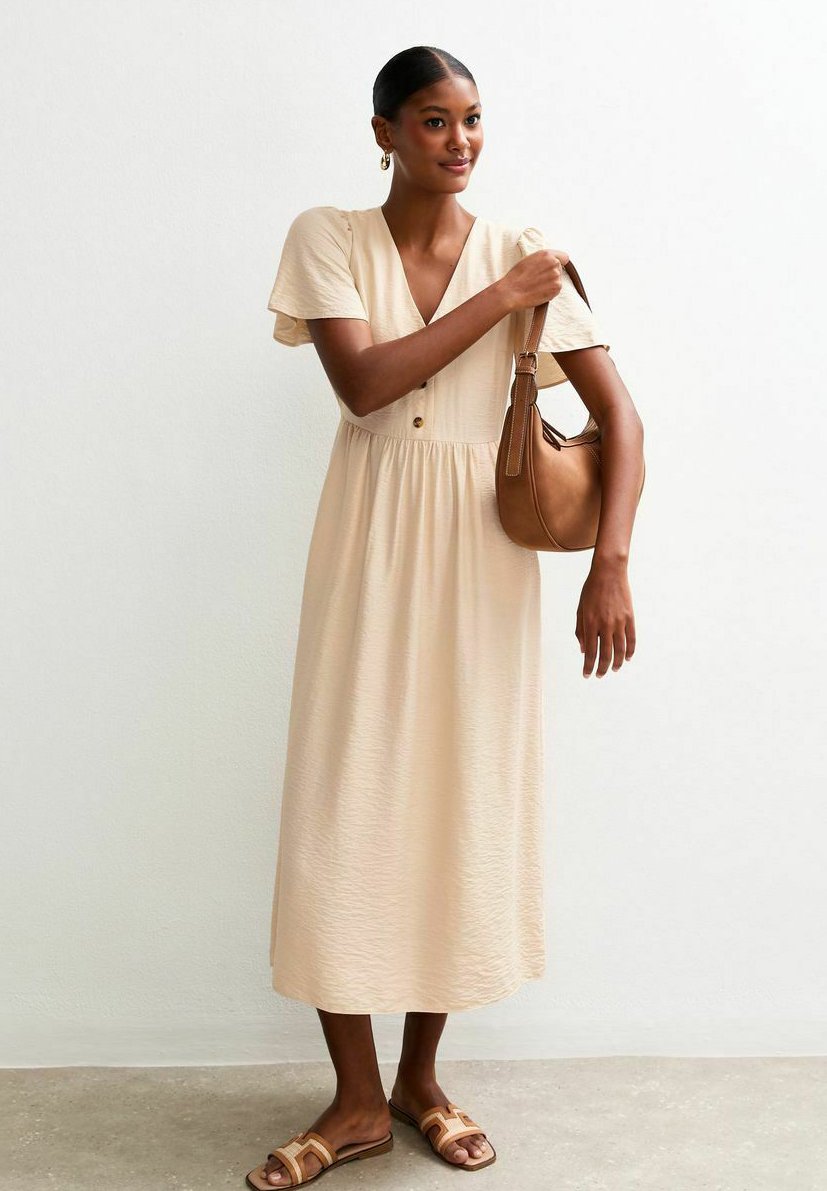 Платье New Look FLUTTER SLEEVE V-NECK MIDI, Pale Yellow/Orange
Платье New Look FLUTTER SLEEVE V-NECK MIDI, Pale Yellow/Orange