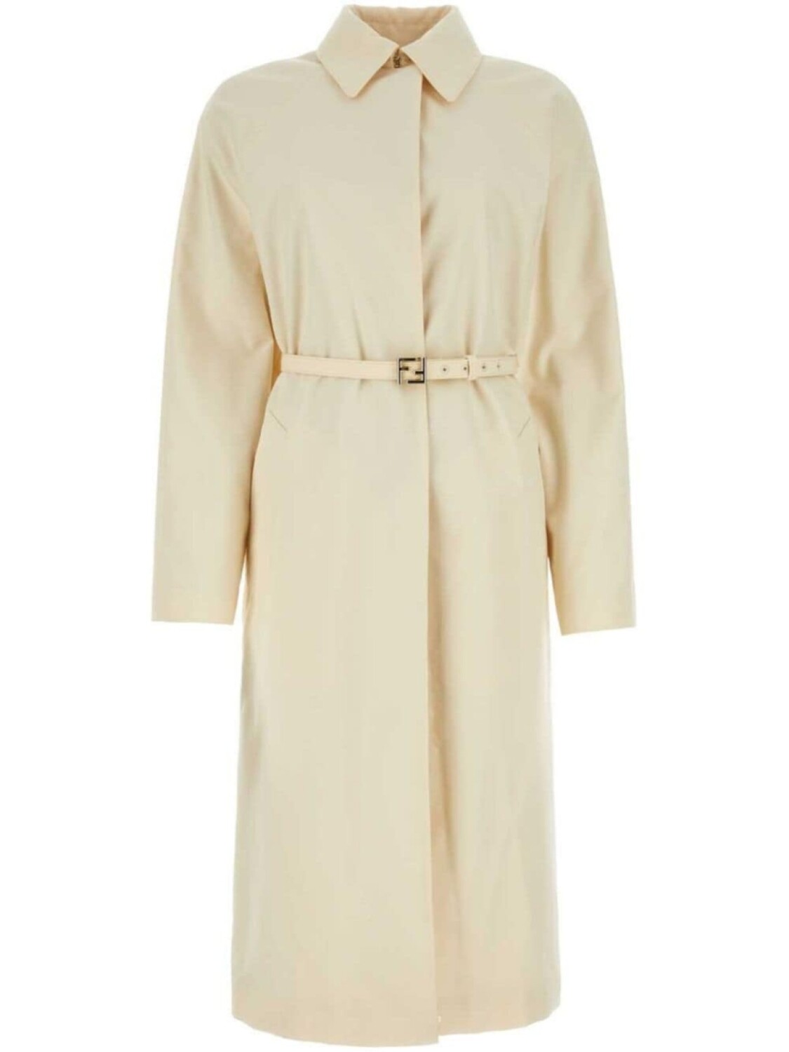 FENDI тренчкот с поясом, нейтральный цвет
FENDI тренчкот с поясом, нейтральный цвет