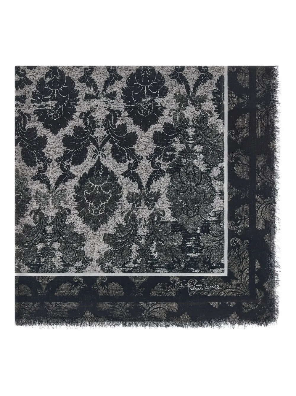 Шаль с принтом Roberto Cavalli, серый
Шаль с принтом Roberto Cavalli, серый