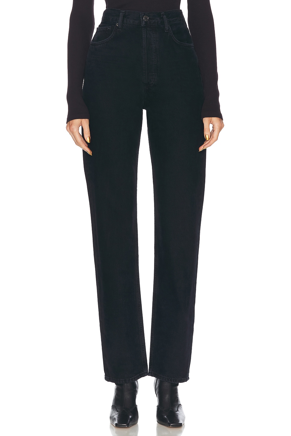 Джинсы 90-х с завышенной талией Agolde, Crushed
Джинсы 90-х с завышенной талией Agolde, Crushed