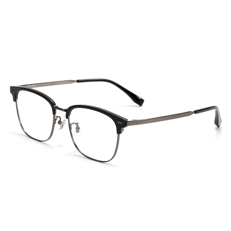 Police Титановая квадратная оправа для очков унисекс серебристая, VPLR42K-0568/Bright Gunmetal+Bright Black
Police Титановая квадратная оправа для очков унисекс серебристая, VPLR42K-0568/Bright Gunmetal+Bright Black