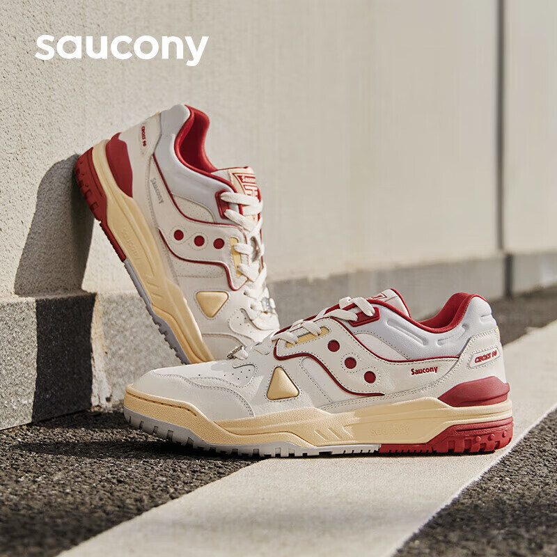 Кроссовки классические унисекс Saucony Cross 90 PRM для спорта и отдыха, бежевый / красный
Кроссовки классические унисекс Saucony Cross 90 PRM для спорта и отдыха, бежевый / красный