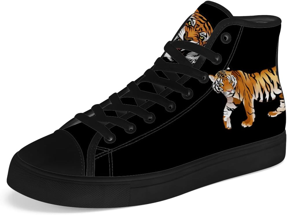 Мужские и женские кроссовки на высокой подошве с тигровым принтом, текстильные, на шнуровке, повседневные, подарок для мужчин и женщин Chebing, черный
Мужские и женские кроссовки на высокой подошве с тигровым принтом, текстильные, на шнуровке, повседневные, подарок для мужчин и женщин Chebing, черный