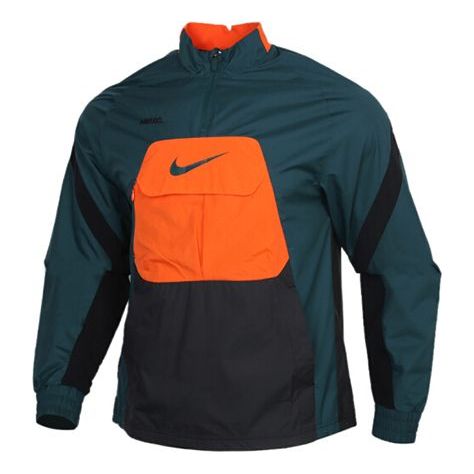 Куртка Nike Half Zipper Splicing Pullover Sports Jacket CK5589-011
Куртка Nike Half Zipper Splicing Pullover Sports Jacket CK5589-011