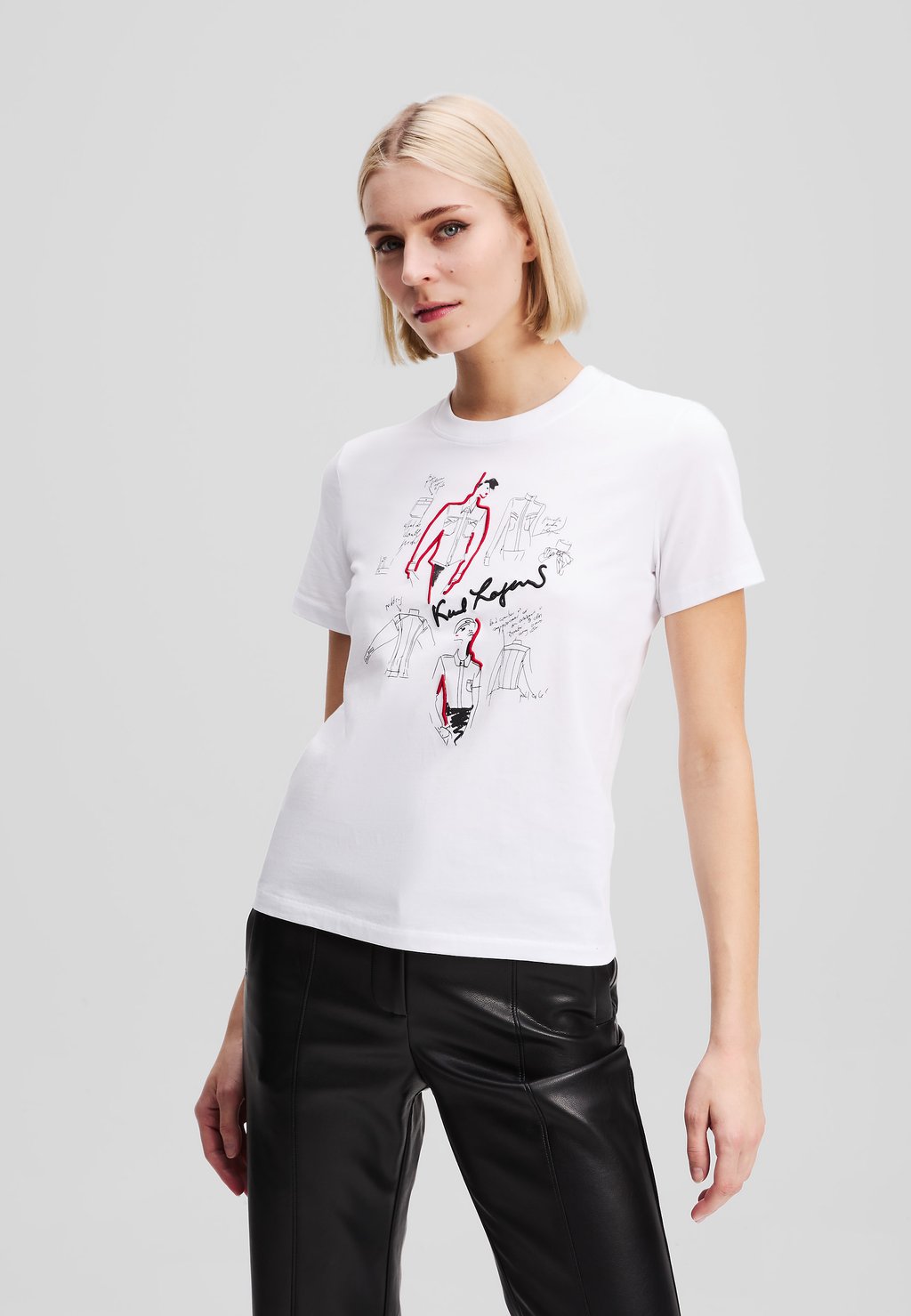 Рубашка с принтом SERIES KARL LAGERFELD, белый
Рубашка с принтом SERIES KARL LAGERFELD, белый