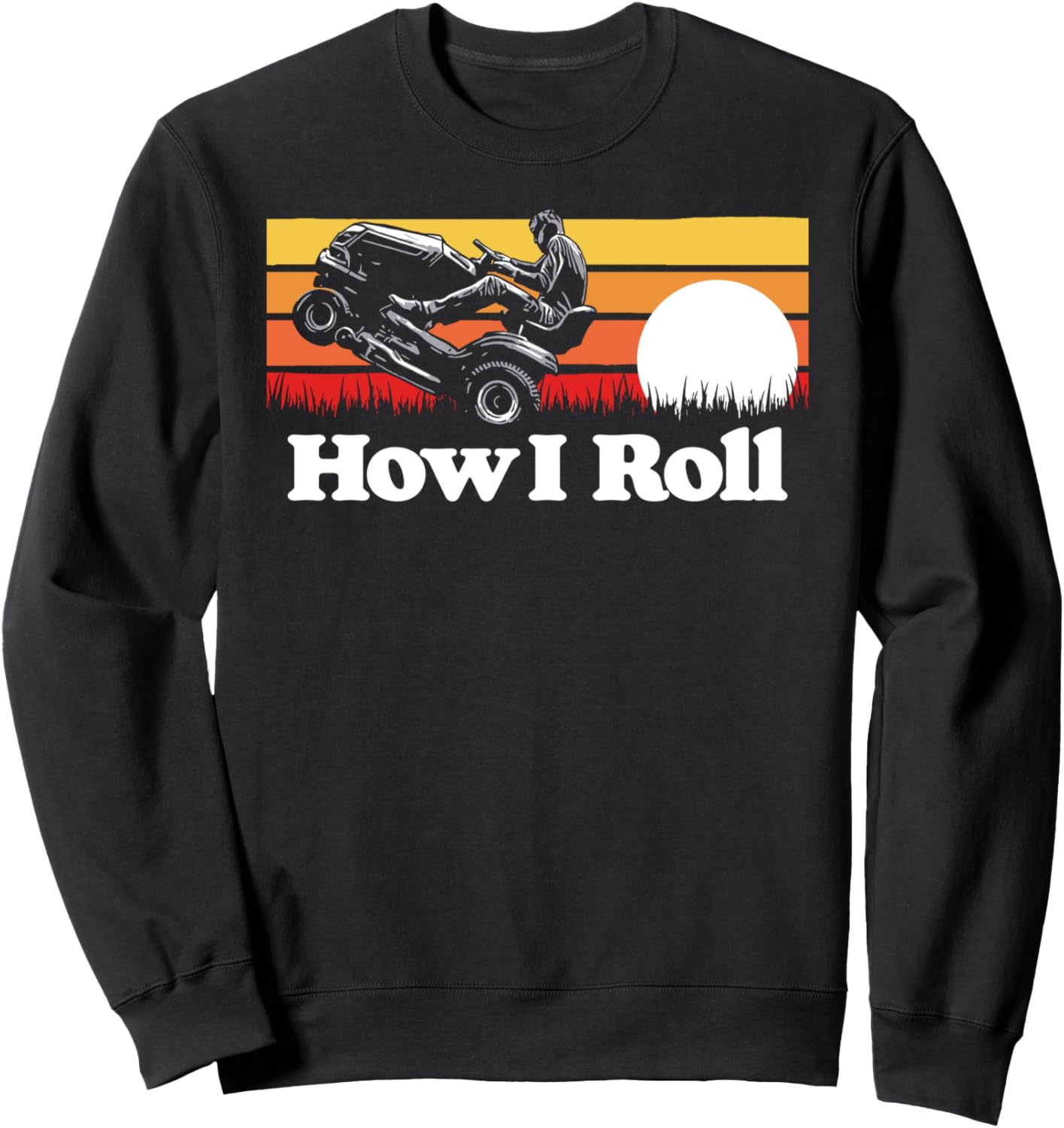 Как я катаюсь: забавная толстовка с изображением газонокосилки и трюками на задних колесах в винтажном стиле с закатом Giant Step Landscaping Threads, черный
Как я катаюсь: забавная толстовка с изображением газонокосилки и трюками на задних колесах в винтажном стиле с закатом Giant Step Landscaping Threads, черный