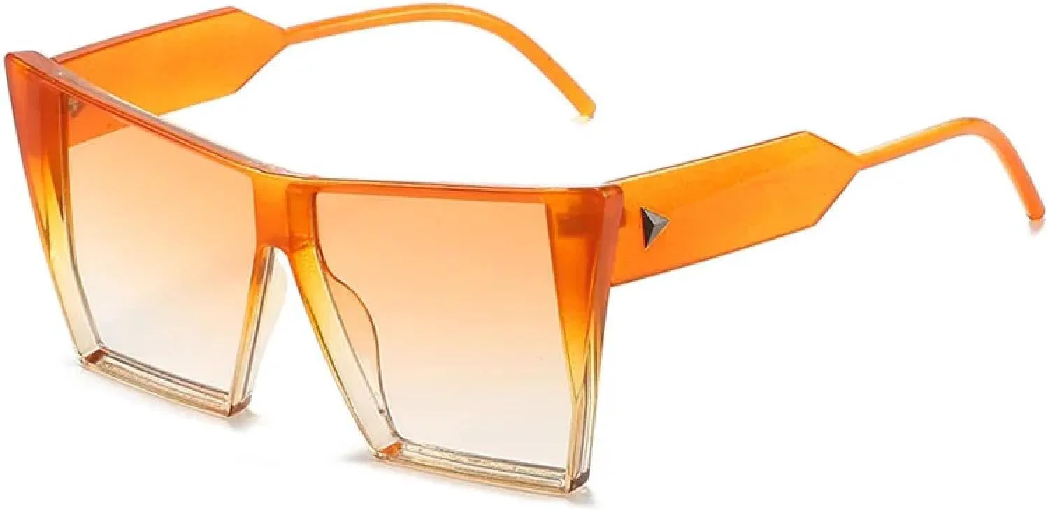 Винтажные модные солнцезащитные очки для мужчин и женщин, солнцезащитные очки с градиентными линзами, защита от УФ-излучения UV400 HHZZYVY, Orange-orangeyellow
Винтажные модные солнцезащитные очки для мужчин и женщин, солнцезащитные очки с градиентными линзами, защита от УФ-излучения UV400 HHZZYVY, Orange-orangeyellow