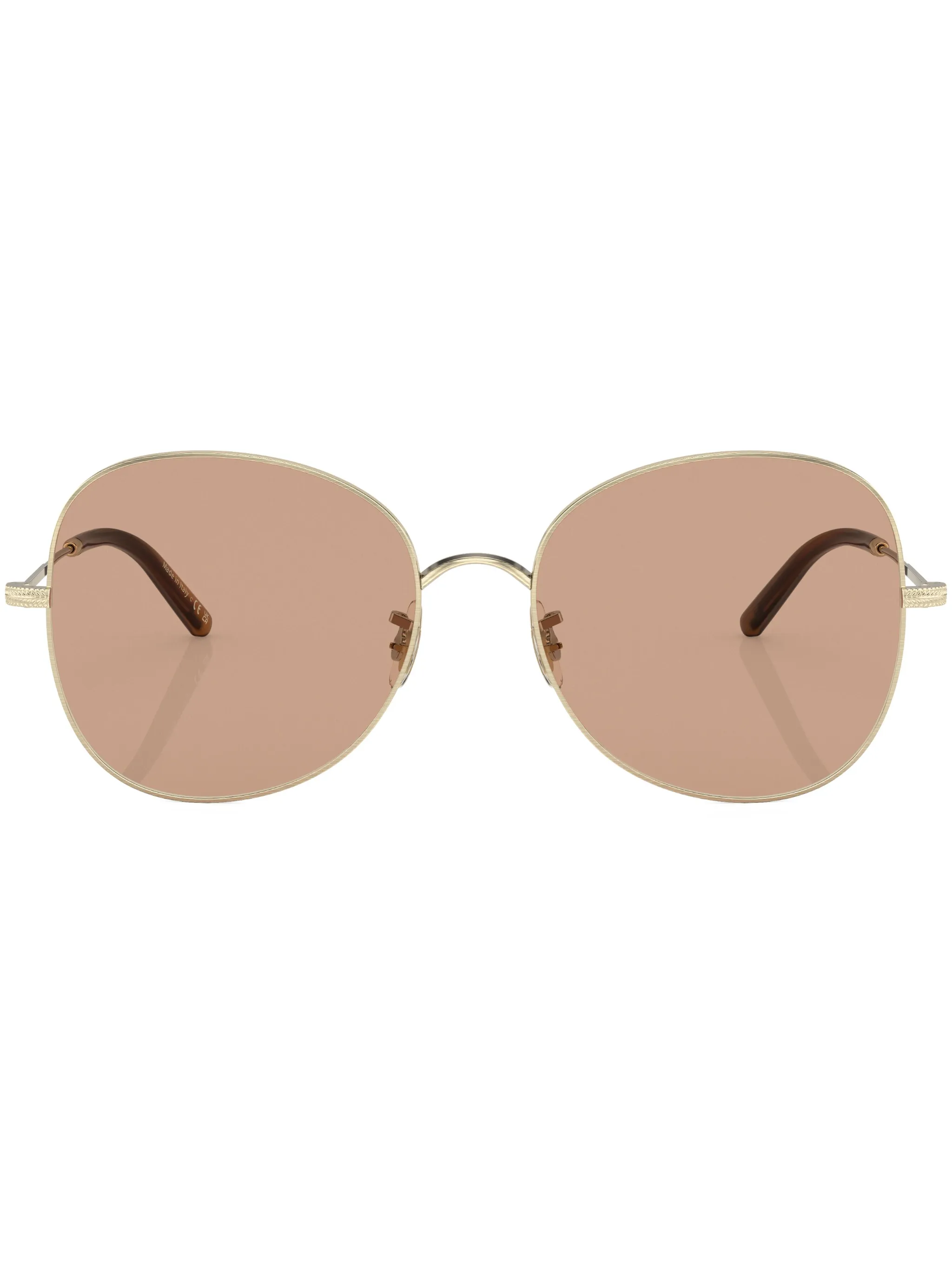 Солнцезащитные очки в круглой оправе Oliver Peoples, золотистый
Солнцезащитные очки в круглой оправе Oliver Peoples, золотистый