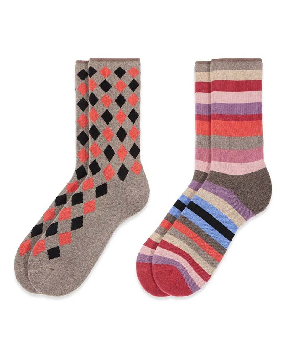 Женские мультипак обычные фэнтези-носки Soxland, коричневый
Женские мультипак обычные фэнтези-носки Soxland, коричневый