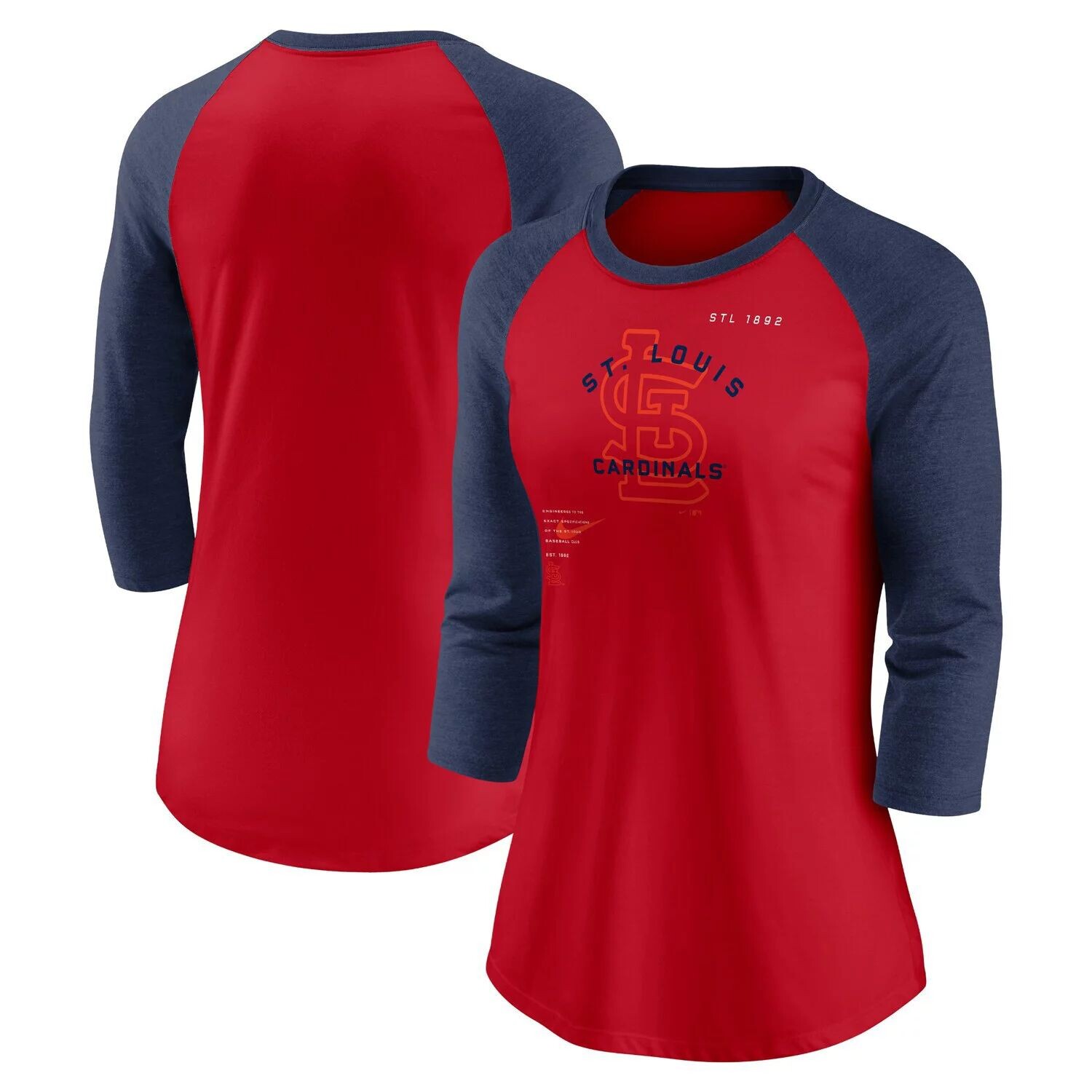 Женская красно-темно-синяя футболка Nike St. Louis Cardinals Next Up Tri-Blend реглан с рукавами 3/4 Nike, Красный, Женская красно-темно-синяя футболка Nike St. Louis Cardinals Next Up Tri-Blend реглан с рукавами 3/4 Nike
Женская красно-темно-синяя футболка Nike St. Louis Cardinals Next Up Tri-Blend реглан с рукавами 3/4 Nike, Красный, Женская красно-темно-синяя футболка Nike St. Louis Cardinals Next Up Tri-Blend реглан с рукавами 3/4 Nike