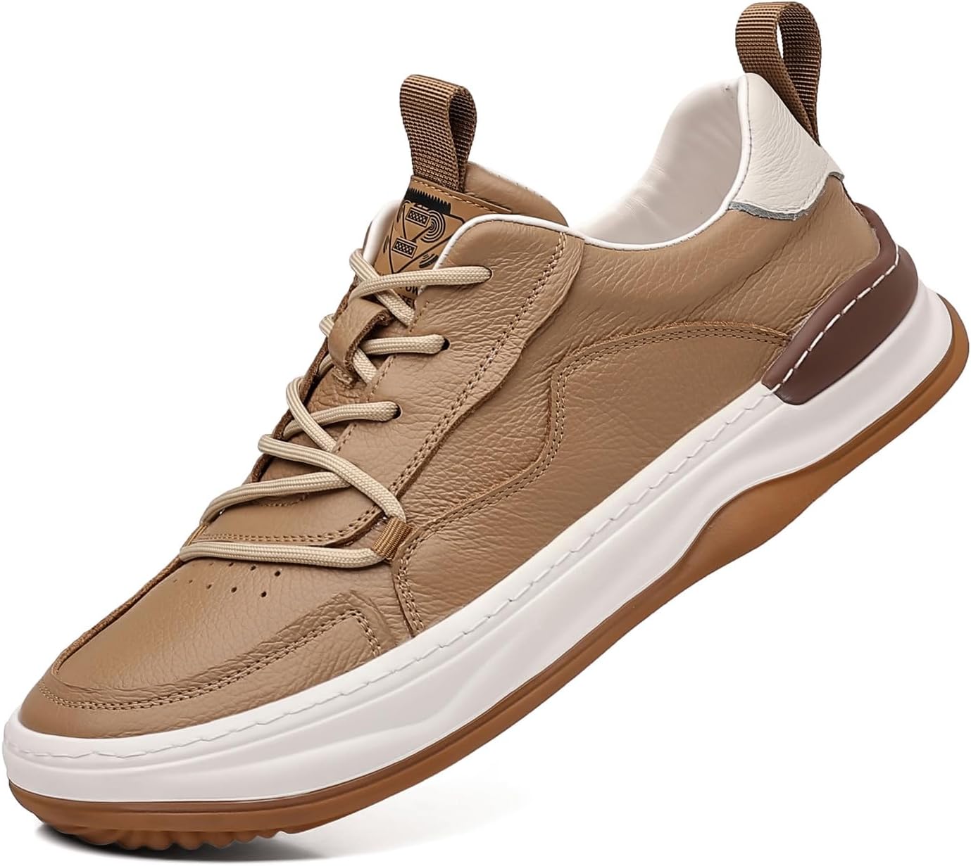 Мужские кроссовки-лоферы на шнуровке из натуральной кожи, повседневные для прогулок и вождения Welrung, коричневый
Мужские кроссовки-лоферы на шнуровке из натуральной кожи, повседневные для прогулок и вождения Welrung, коричневый