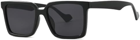 Классические квадратные солнцезащитные очки для женщин, зеркальные линзы с градиентной защитой от УФ-излучения UV400, винтажные солнцезащитные очки для мужчин MTZJH, Black Gray
Классические квадратные солнцезащитные очки для женщин, зеркальные линзы с градиентной защитой от УФ-излучения UV400, винтажные солнцезащитные очки для мужчин MTZJH, Black Gray