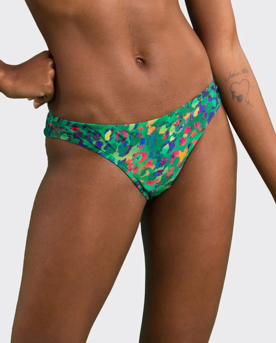 Бразильские плавки бикини с принтом Río de Sol, зеленый
Бразильские плавки бикини с принтом Río de Sol, зеленый