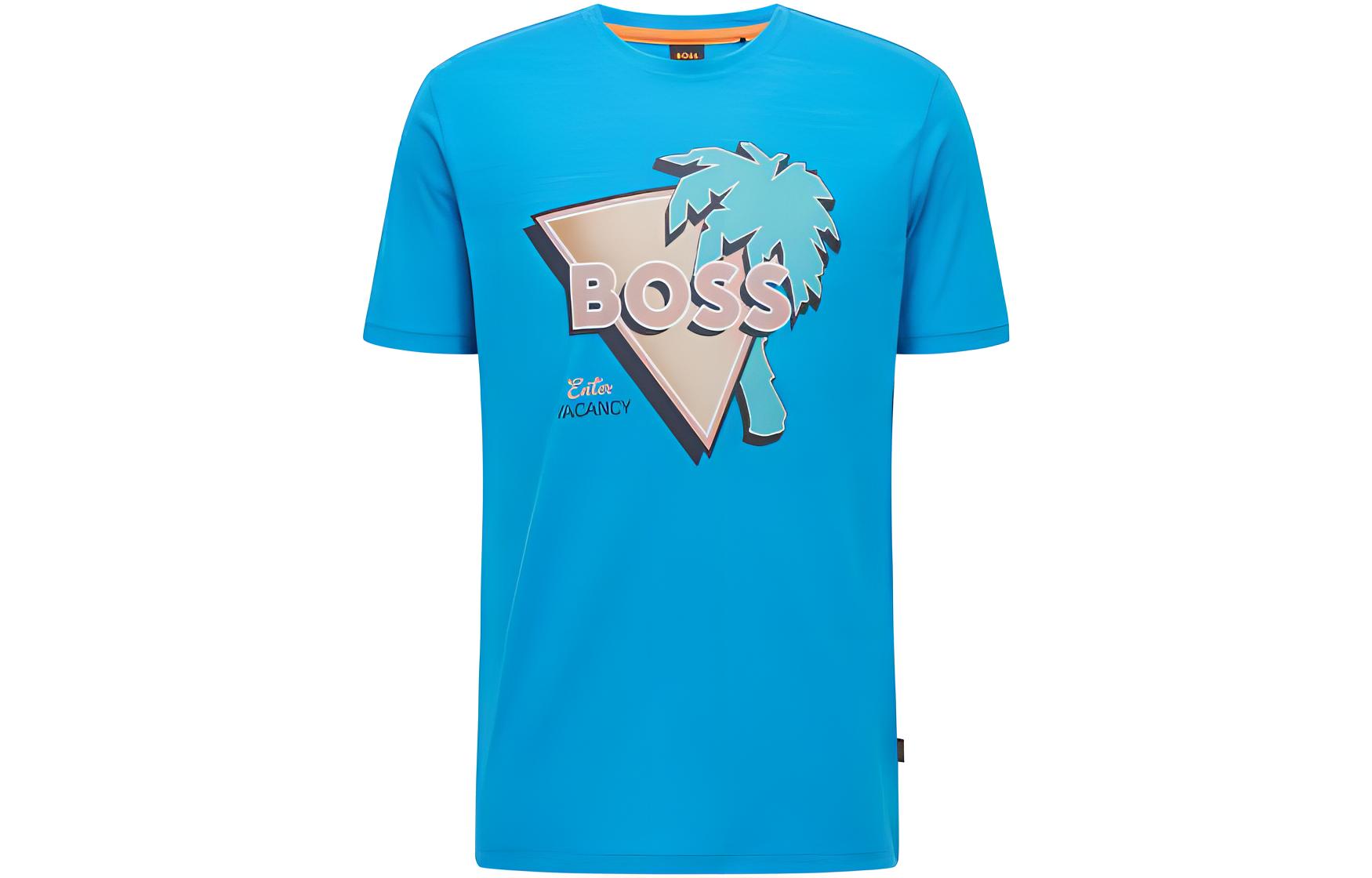 Футболка мужская ярко-голубая SS22 HUGO BOSS
Футболка мужская ярко-голубая SS22 HUGO BOSS