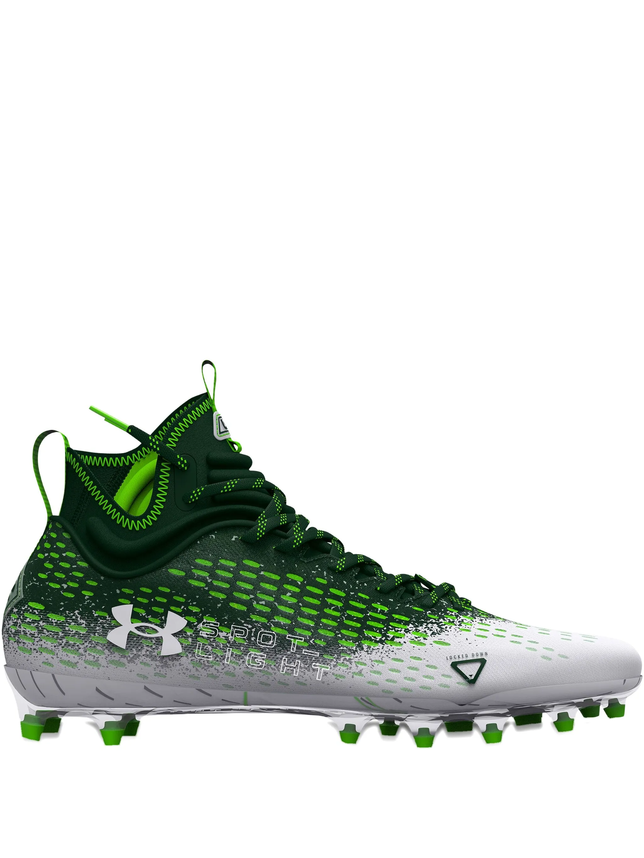 Кроссовки Spotlight Lux Mc 2.0 Green/White Under Armour, зеленый
Кроссовки Spotlight Lux Mc 2.0 Green/White Under Armour, зеленый