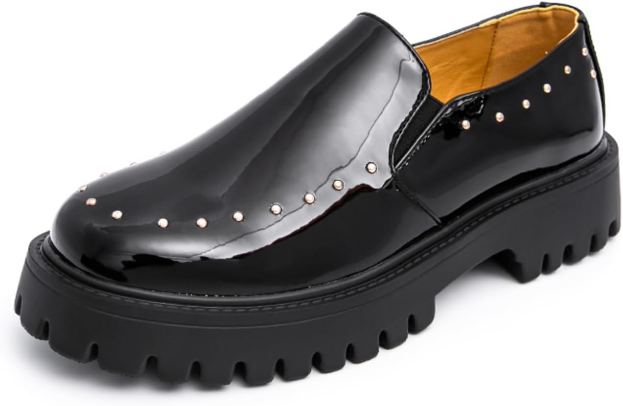 Мужские модные и стильные туфли оксфорды, прочные и нескользящие, легкие и удобные, подходящие для бизнеса, свадеб, повседневного и уличного использования Aokisx, черный
Мужские модные и стильные туфли оксфорды, прочные и нескользящие, легкие и удобные, подходящие для бизнеса, свадеб, повседневного и уличного использования Aokisx, черный