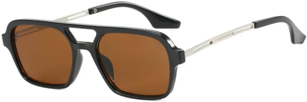 Солнцезащитные очки с защитой от УФ-излучения UV400 | Двойная перемычка, цветные линзы | для женщин и мужчин, для занятий спортом на открытом воздухе и вождения DSVIGF, Black-brown
Солнцезащитные очки с защитой от УФ-излучения UV400 | Двойная перемычка, цветные линзы | для женщин и мужчин, для занятий спортом на открытом воздухе и вождения DSVIGF, Black-brown