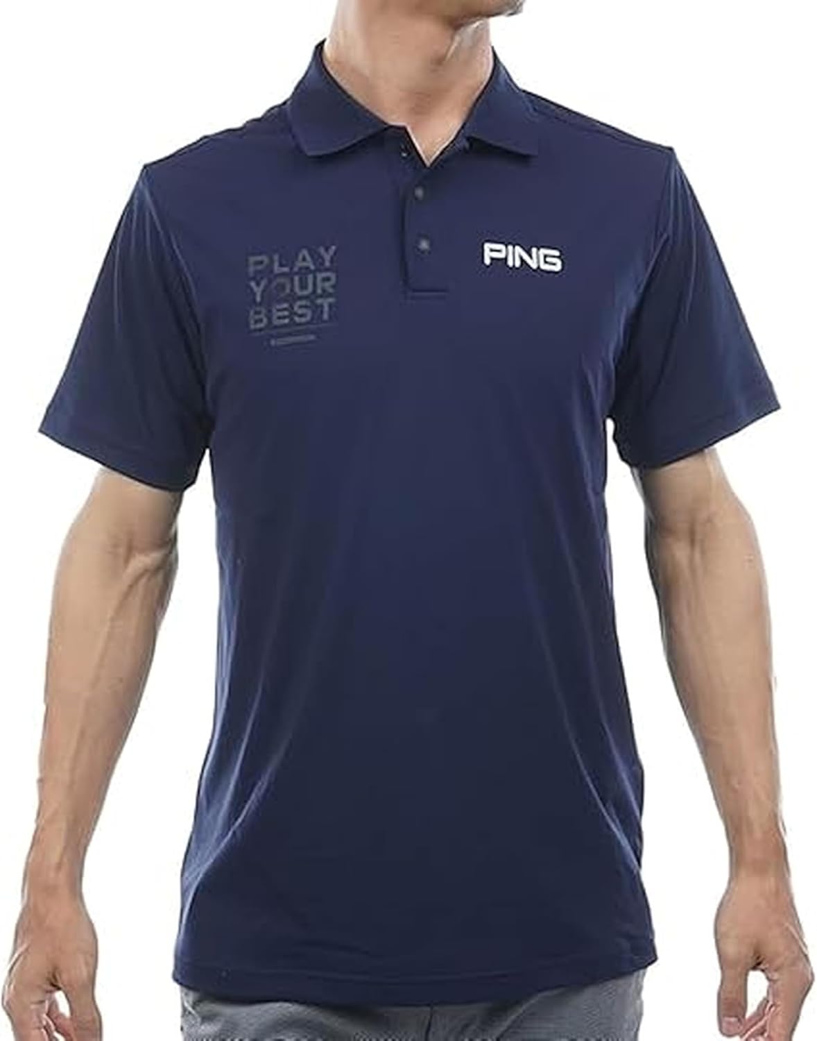 Мужская поло-рубашка с коротким рукавом Pin Apparel 621-5260700 (Saritech: легкая, быстросохнущая) / для гольфа Ping, темно-синий
Мужская поло-рубашка с коротким рукавом Pin Apparel 621-5260700 (Saritech: легкая, быстросохнущая) / для гольфа Ping, темно-синий