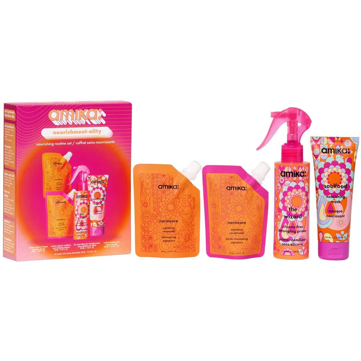 Шампунь nourishment-ality nourishing routine set Amika, количество 1 шт.
Шампунь nourishment-ality nourishing routine set Amika, количество 1 шт.