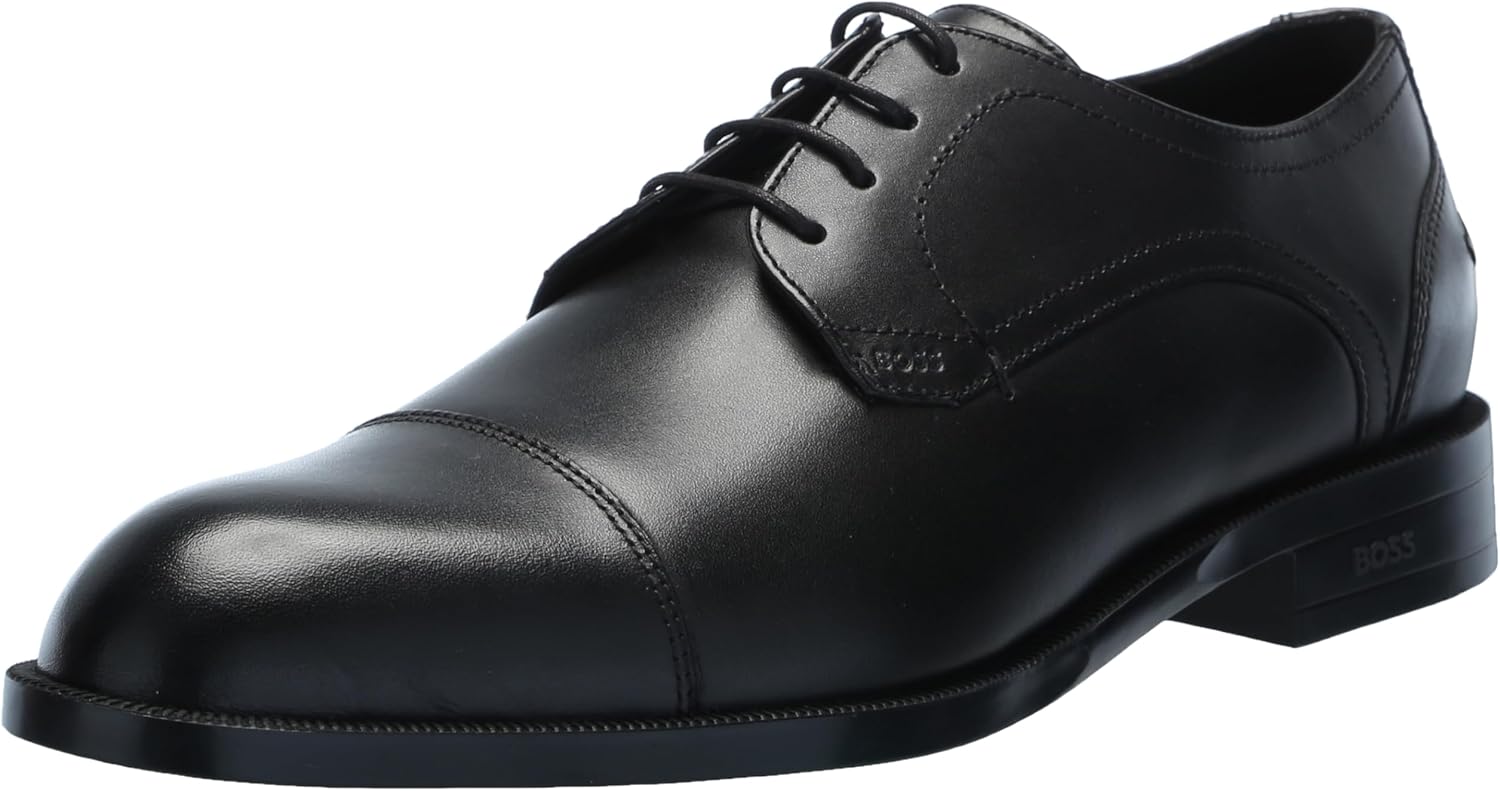 BOSS Мужские кожаные дерби Tayil, Black Currant
BOSS Мужские кожаные дерби Tayil, Black Currant