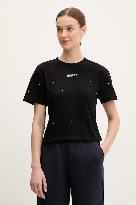 Хлопковая футболка PRIMULA Guess, черный
Хлопковая футболка PRIMULA Guess, черный