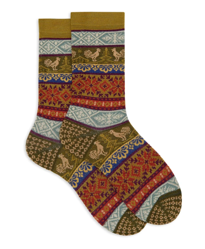 Короткие шерстяные носки Gallo, мультиколор
Короткие шерстяные носки Gallo, мультиколор